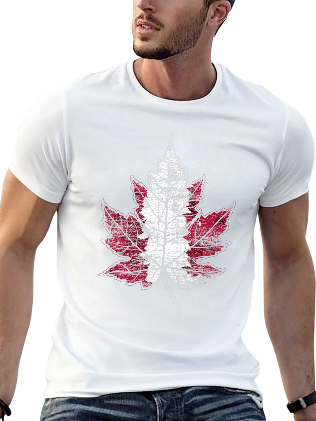 Maple Leaf Flag T-Shirt