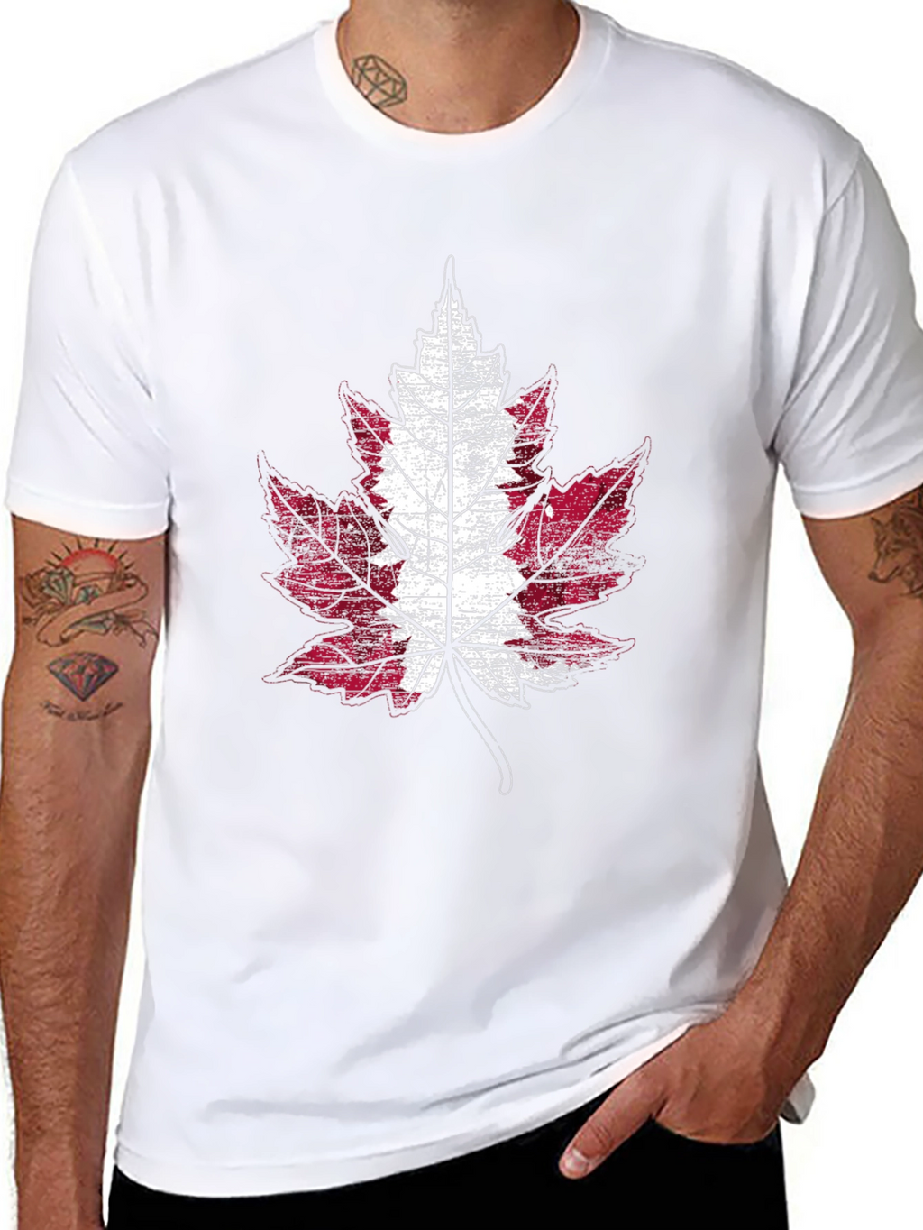 Maple Leaf Flag T-Shirt