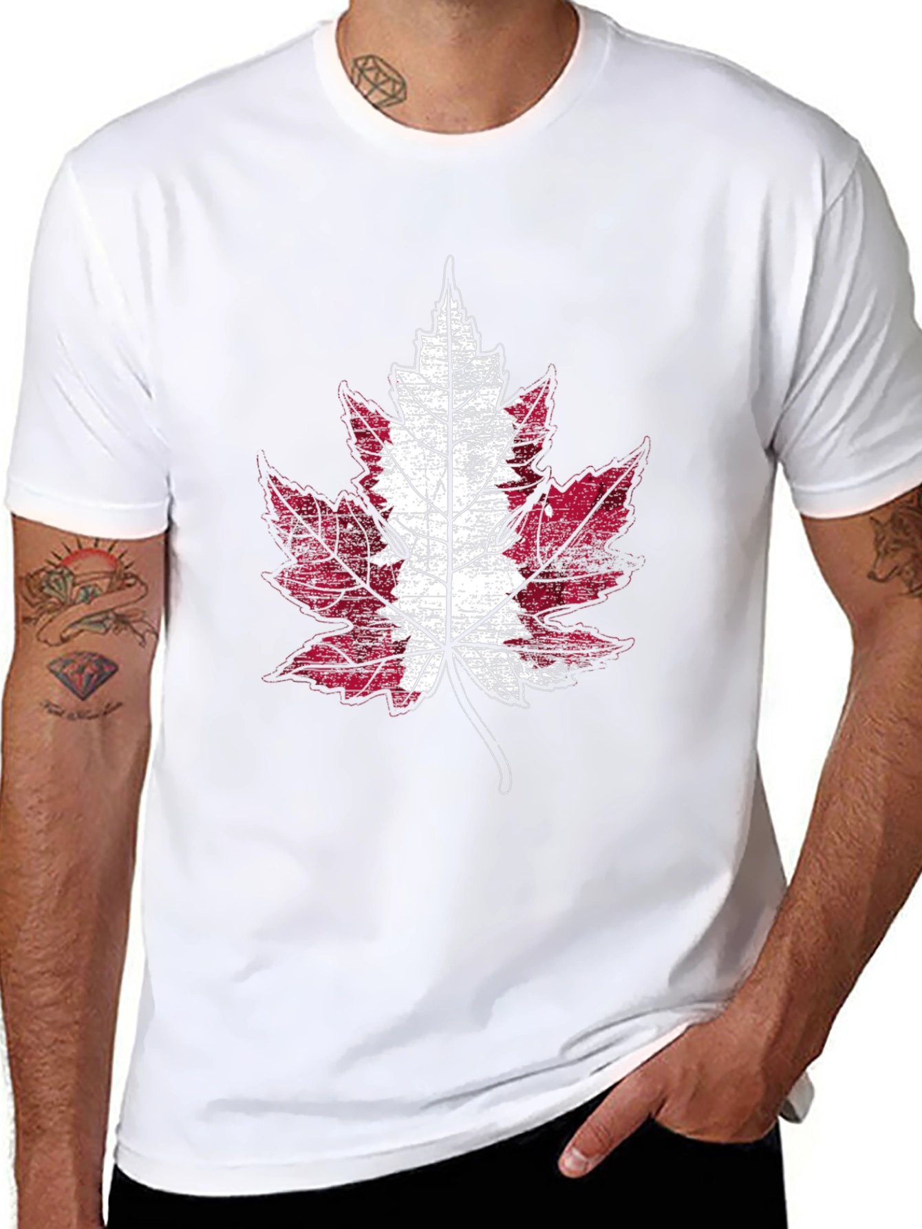 Maple Leaf Flag T-Shirt