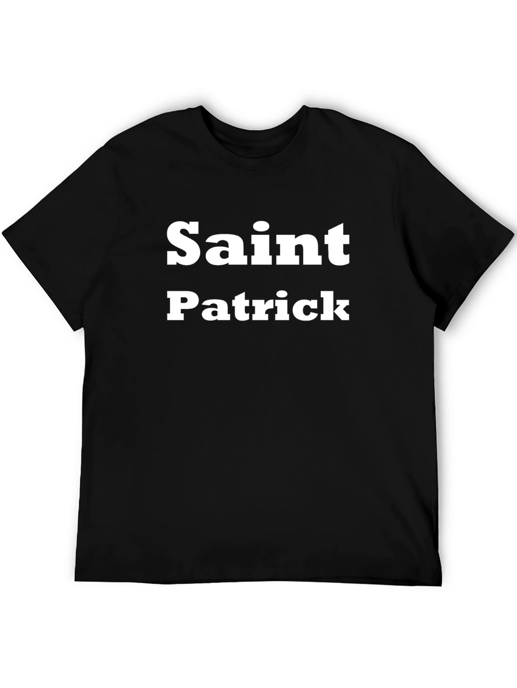 Saint Patrick Graphic Tee - Black
