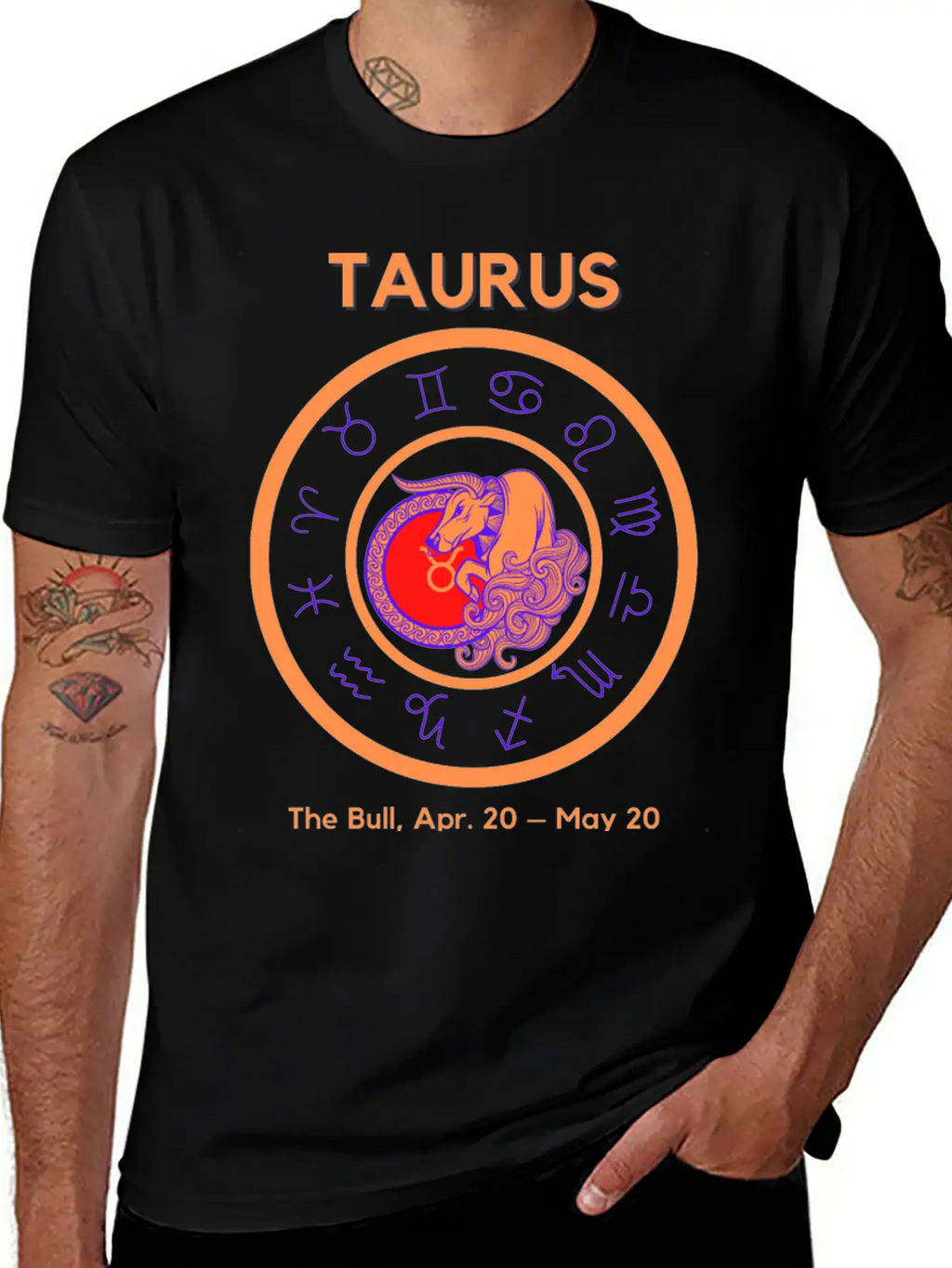 Zodiac Sign - TAURUS Classic Cotton Tee – Unisex Comfort For Any Season