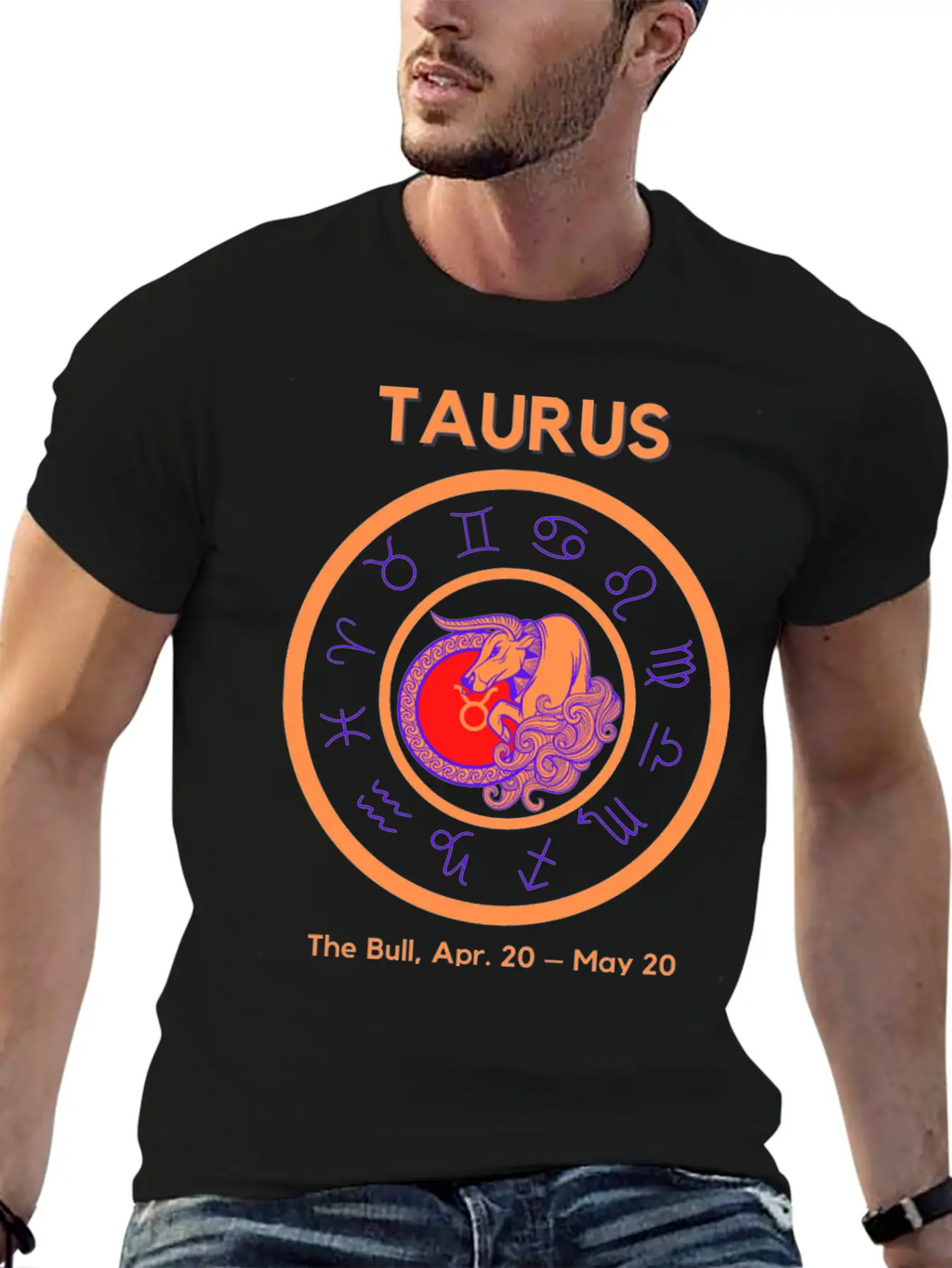 Zodiac Sign - TAURUS Classic Cotton Tee – Unisex Comfort For Any Season