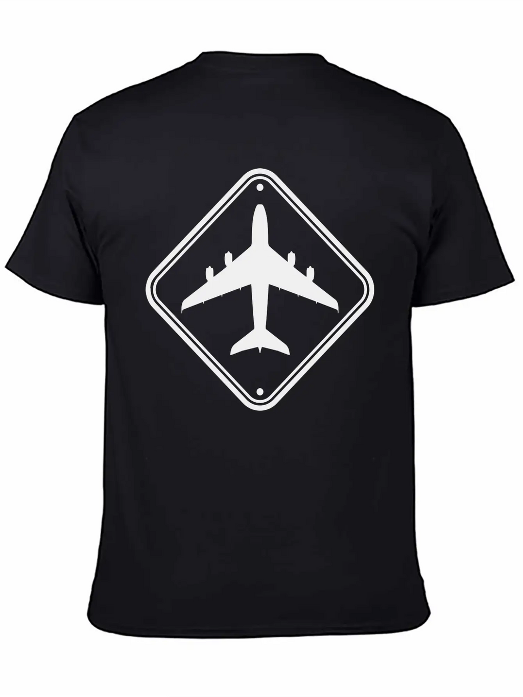 Zone Sign Airplane Breathable Graphic T-Shirt – Perfect For Casual Days