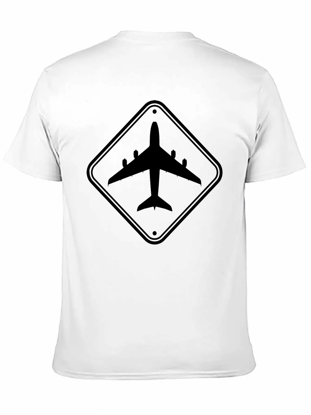 Zone Sign Airplane Breathable Graphic T-Shirt – Perfect For Casual Days