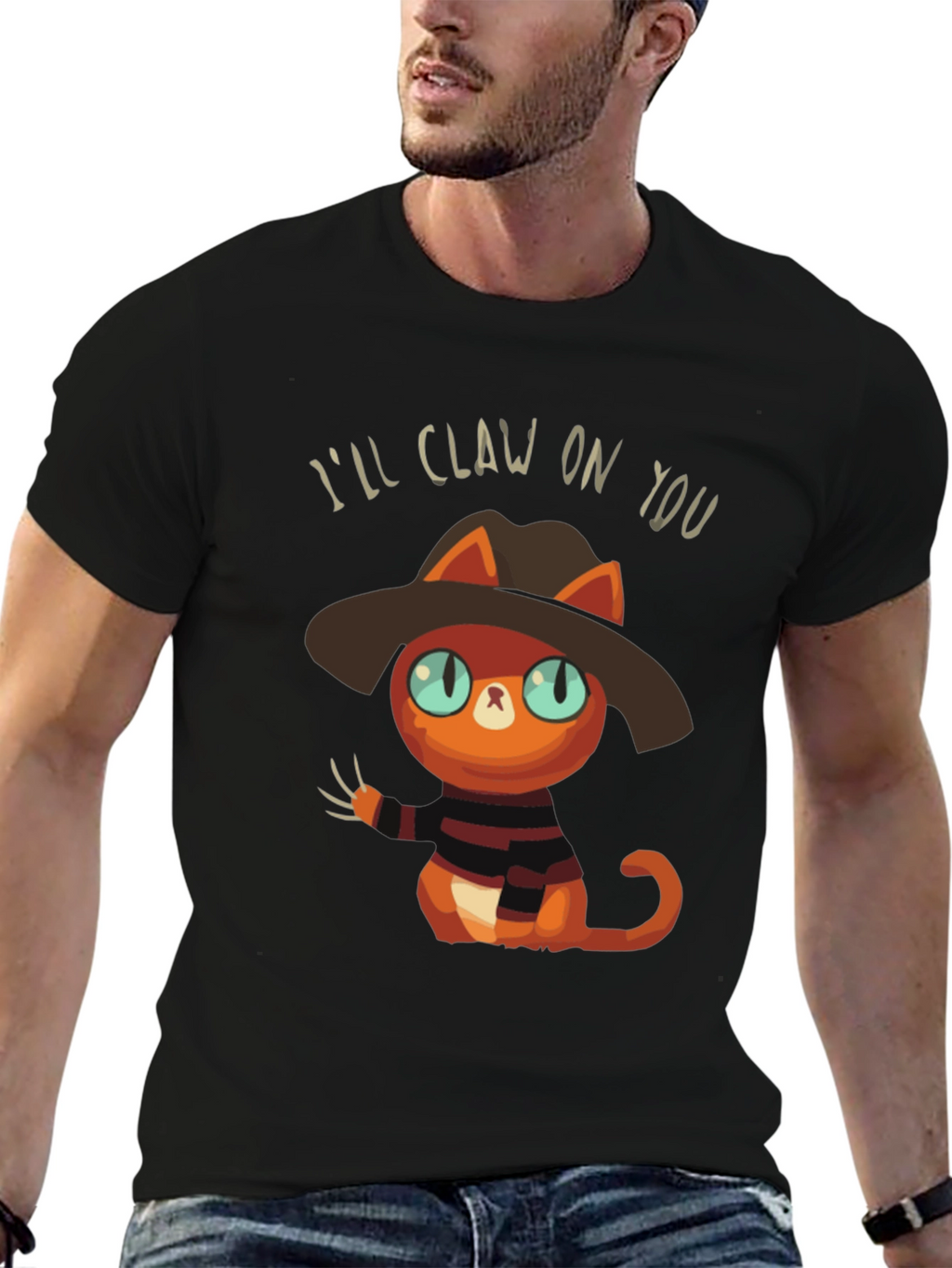 Ill Claw On You Cat Graphic Tee