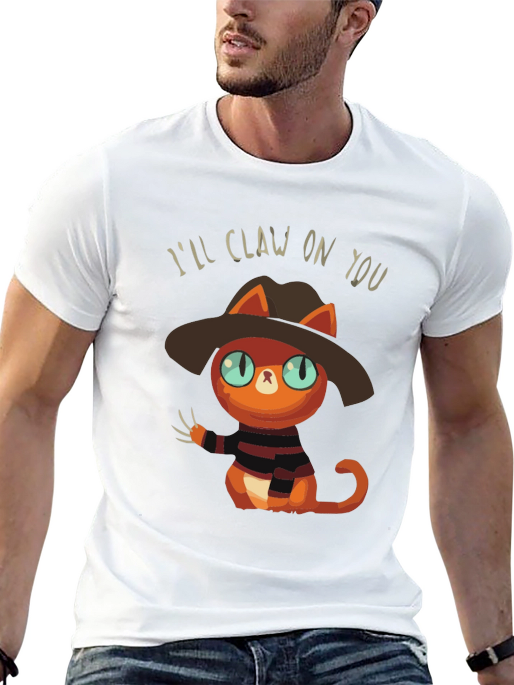 Ill Claw On You Cat Graphic Tee