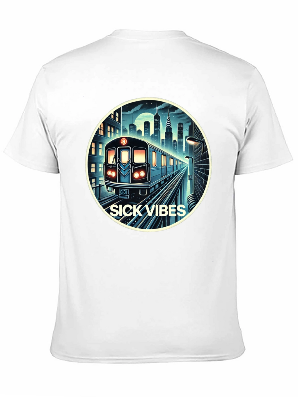Sick Vibes City Subway T-Shirt