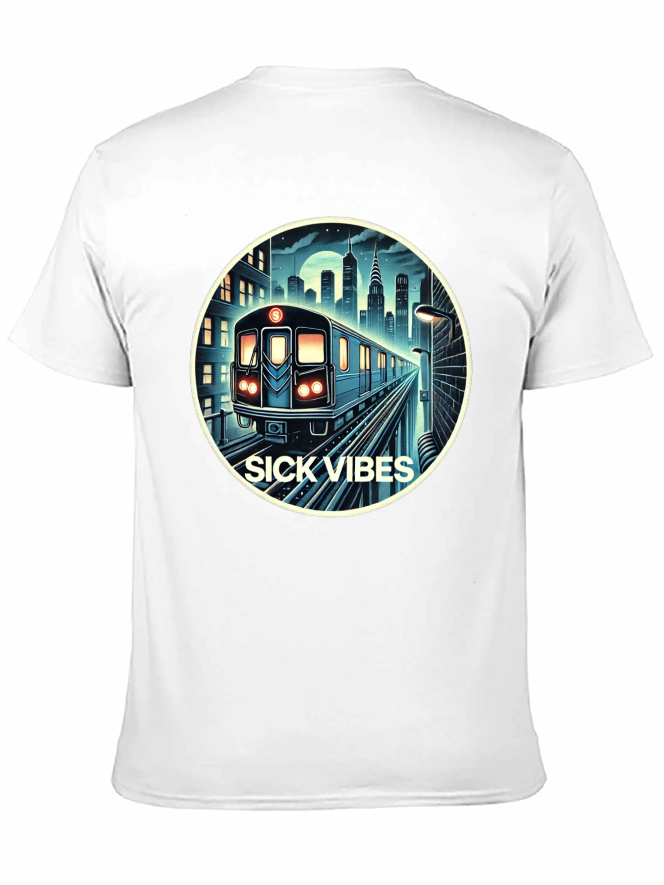 Sick Vibes City Subway T-Shirt
