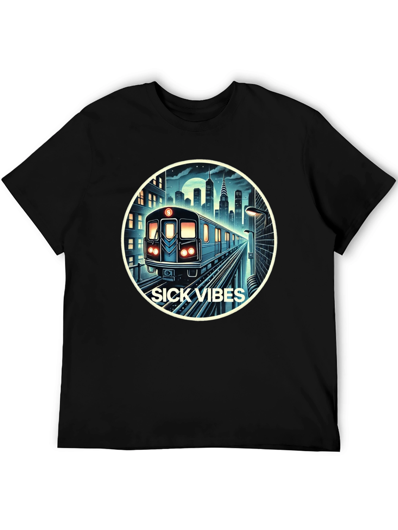 Sick Vibes City Subway T-Shirt