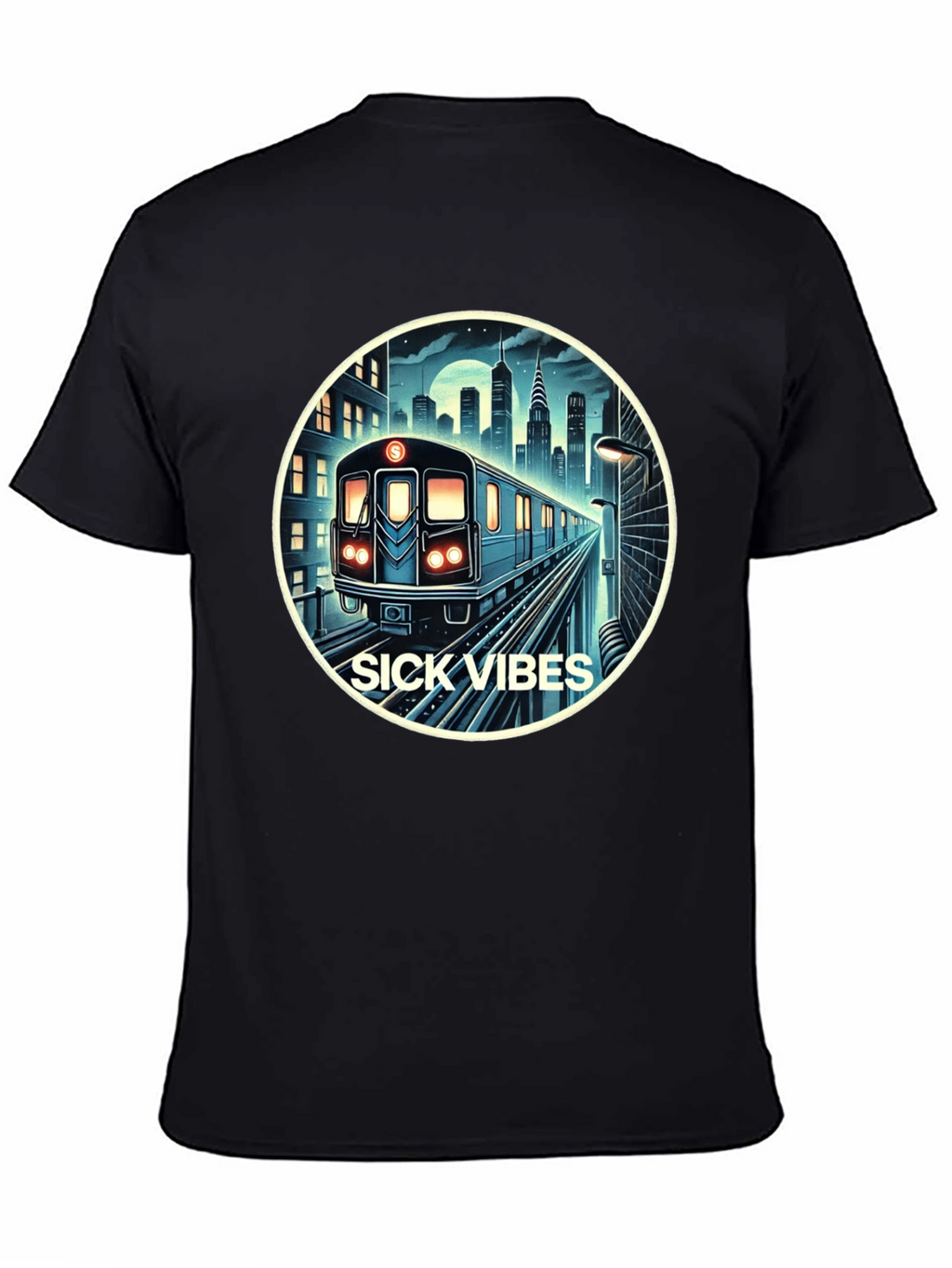 Sick Vibes City Subway T-Shirt