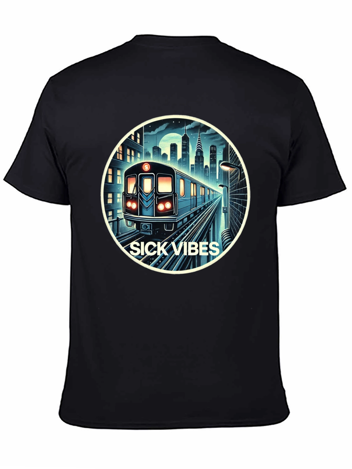 Sick Vibes City Subway T-Shirt
