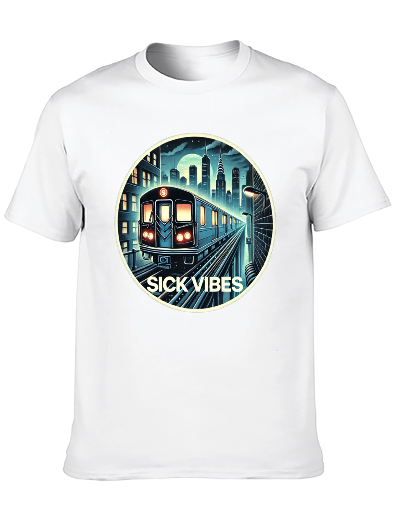 Sick Vibes City Subway T-Shirt