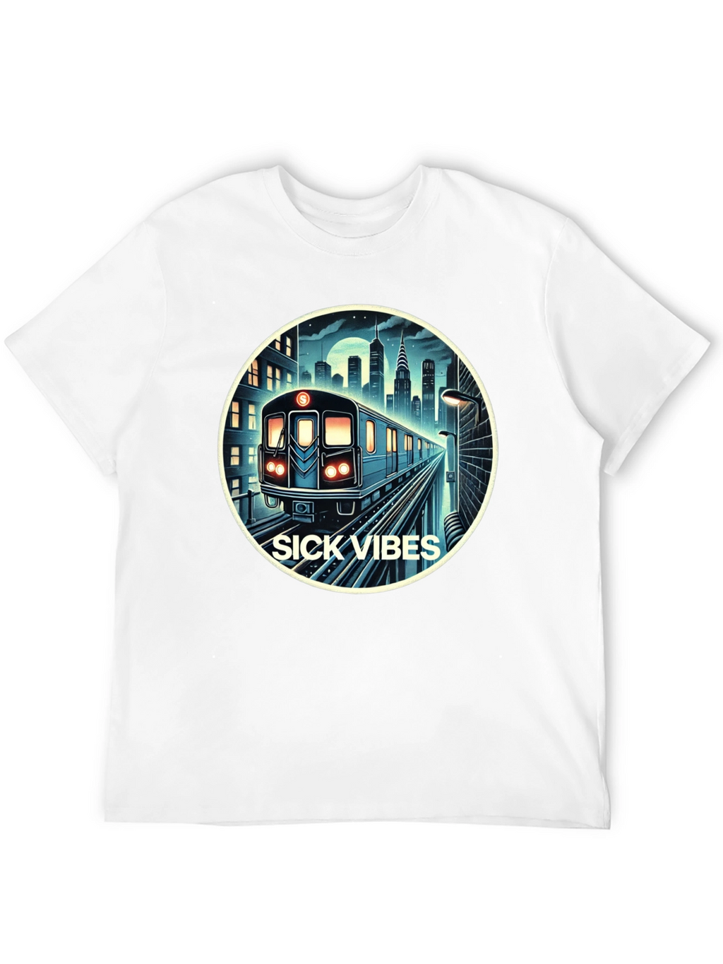 Sick Vibes City Subway T-Shirt