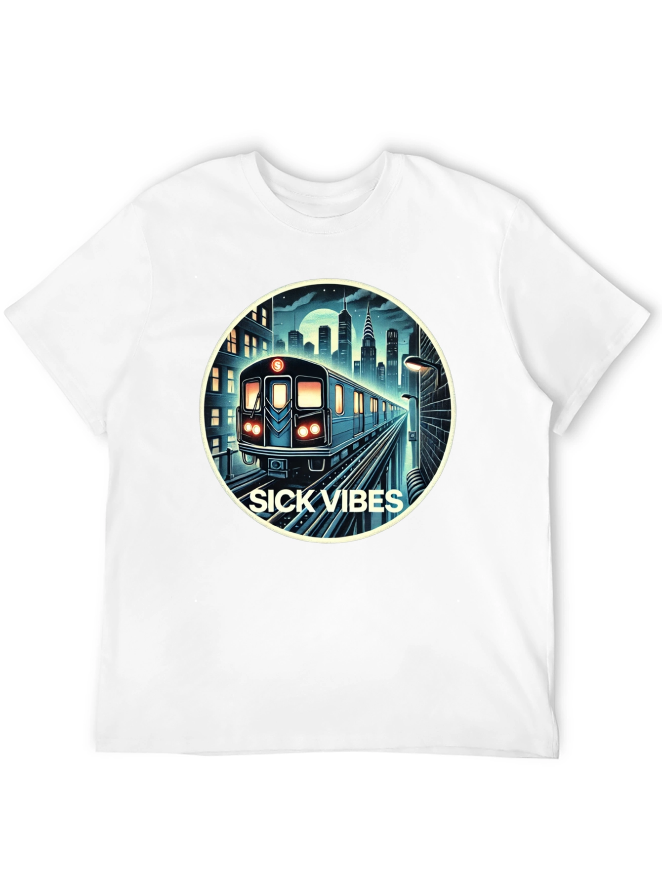 Sick Vibes City Subway T-Shirt