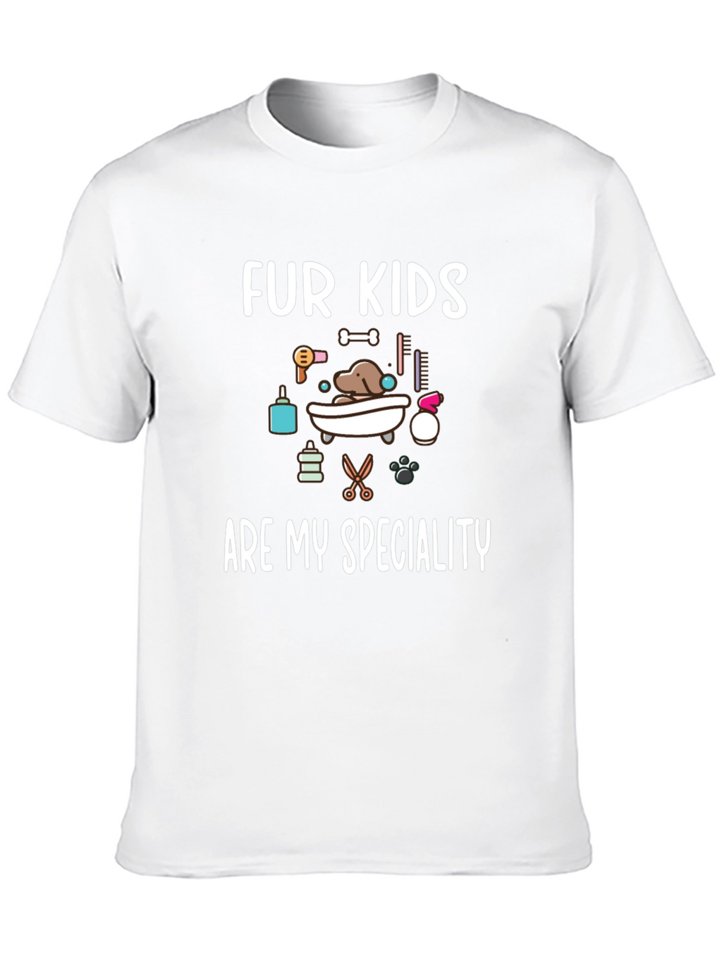 Fur Kids Are My Speciality Graphic Tee