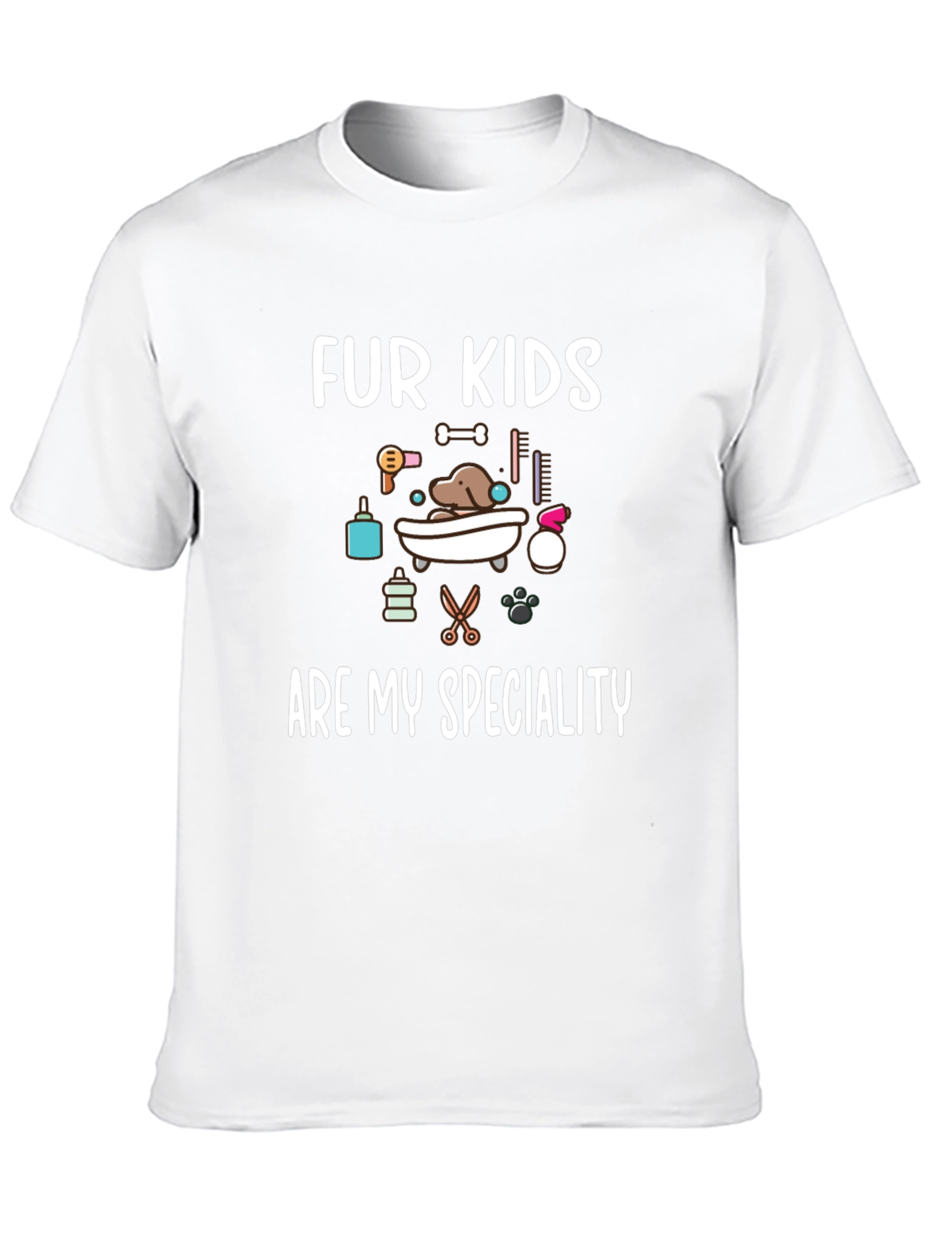 Fur Kids Are My Speciality Graphic Tee