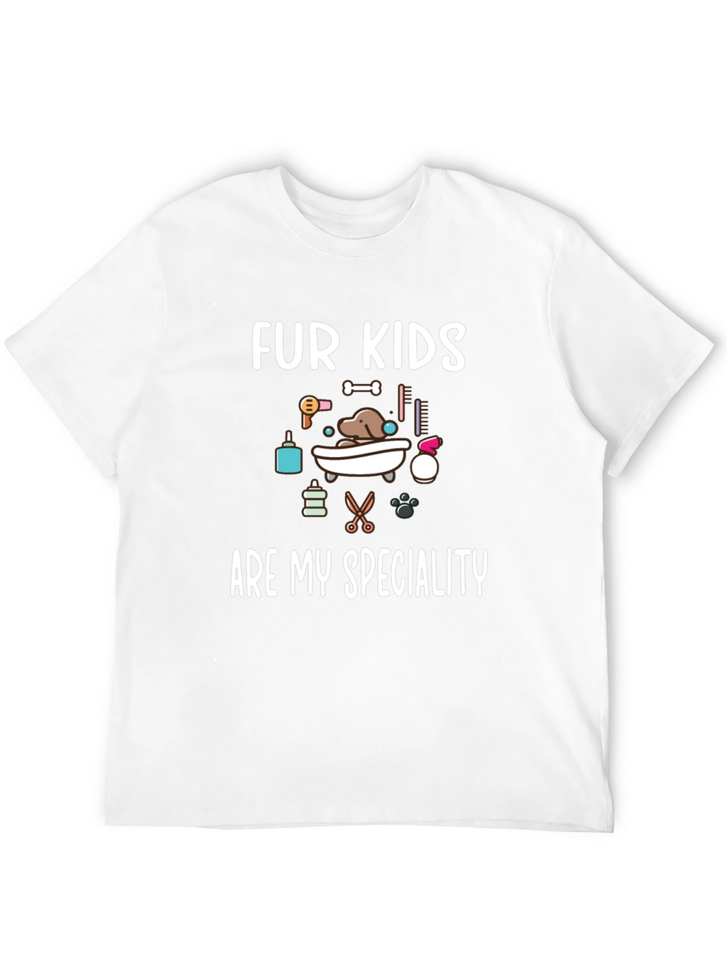 Fur Kids Are My Speciality Graphic Tee