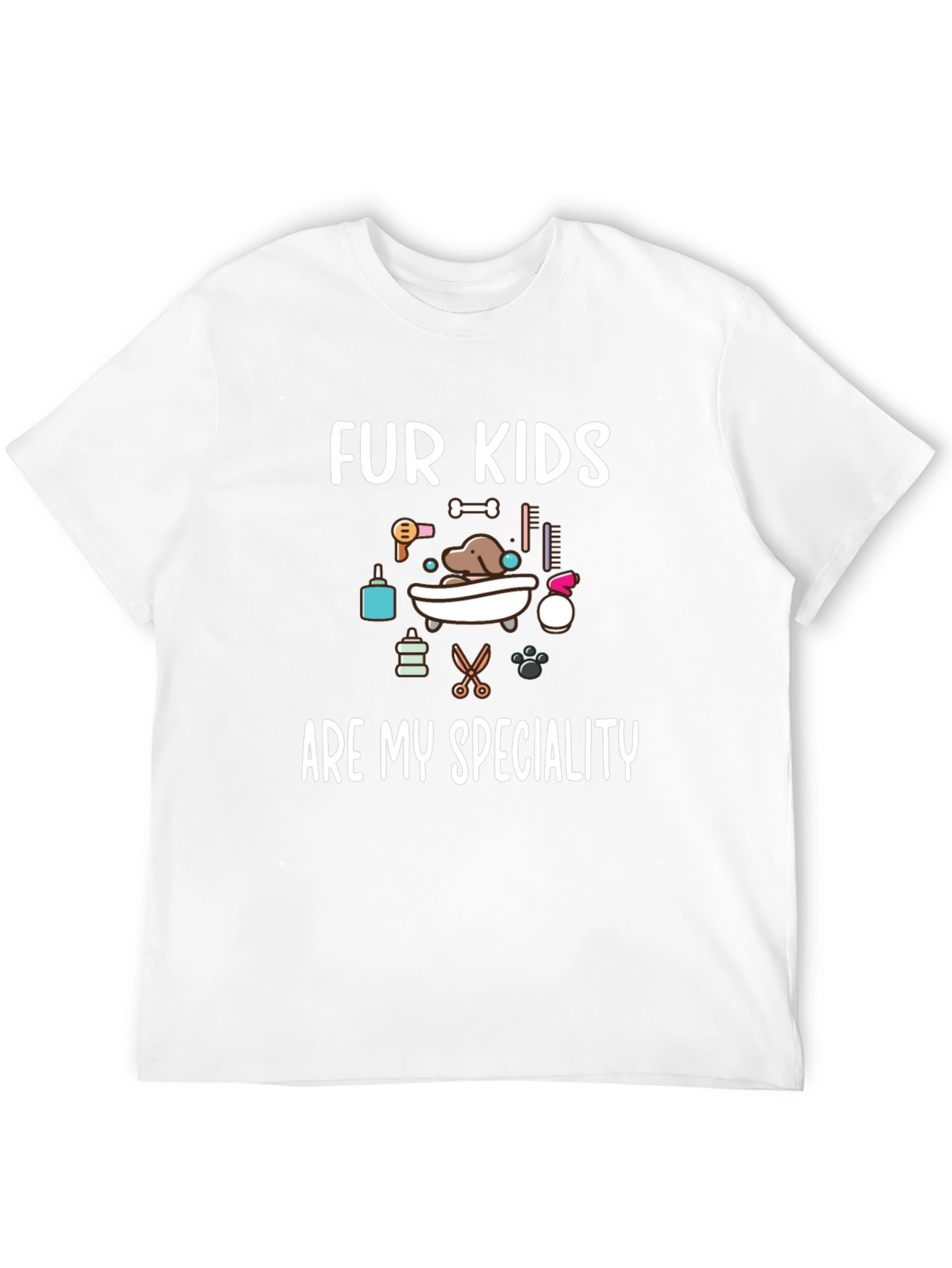 Fur Kids Are My Speciality Graphic Tee