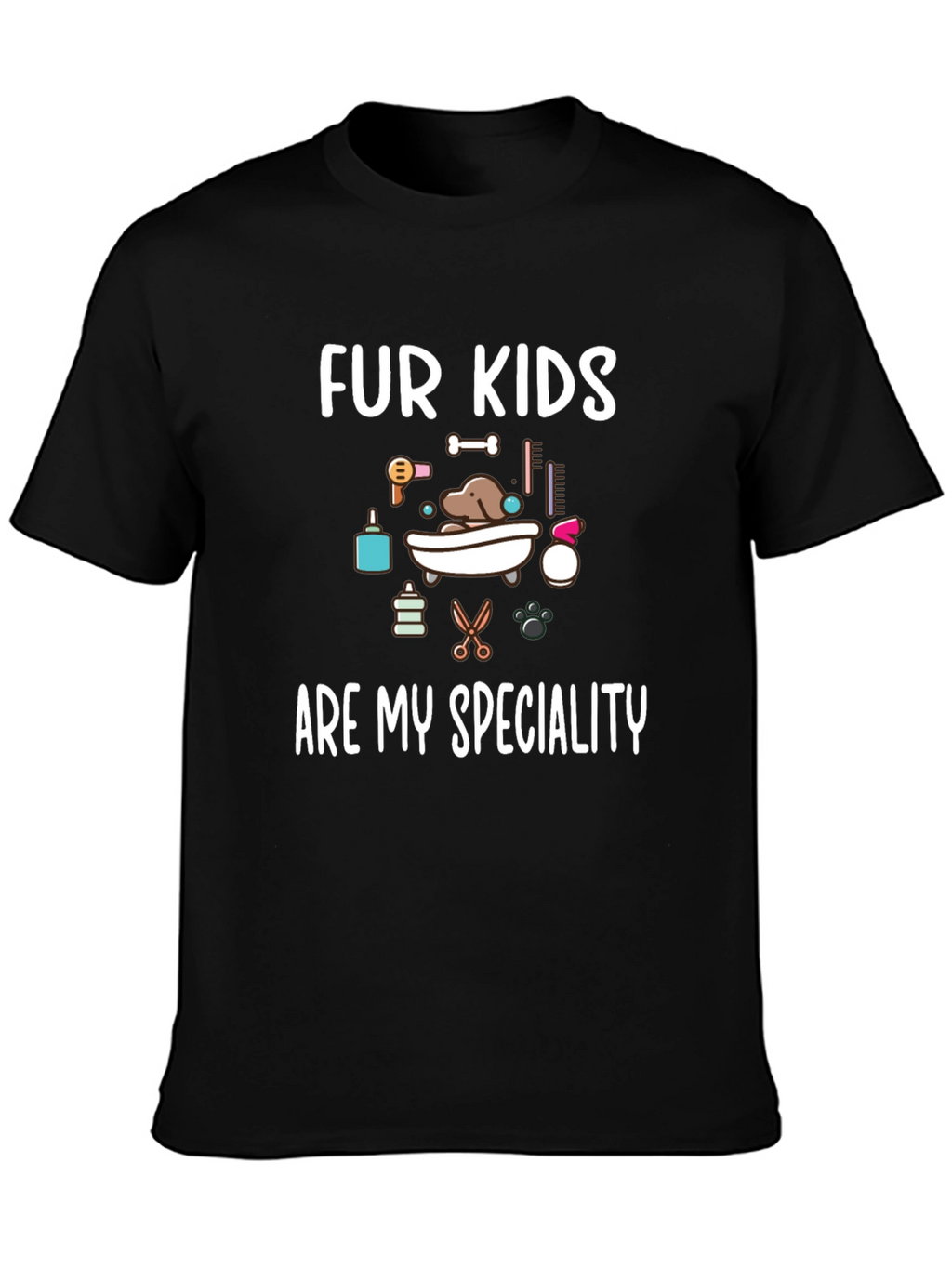 Fur Kids Are My Speciality Graphic Tee