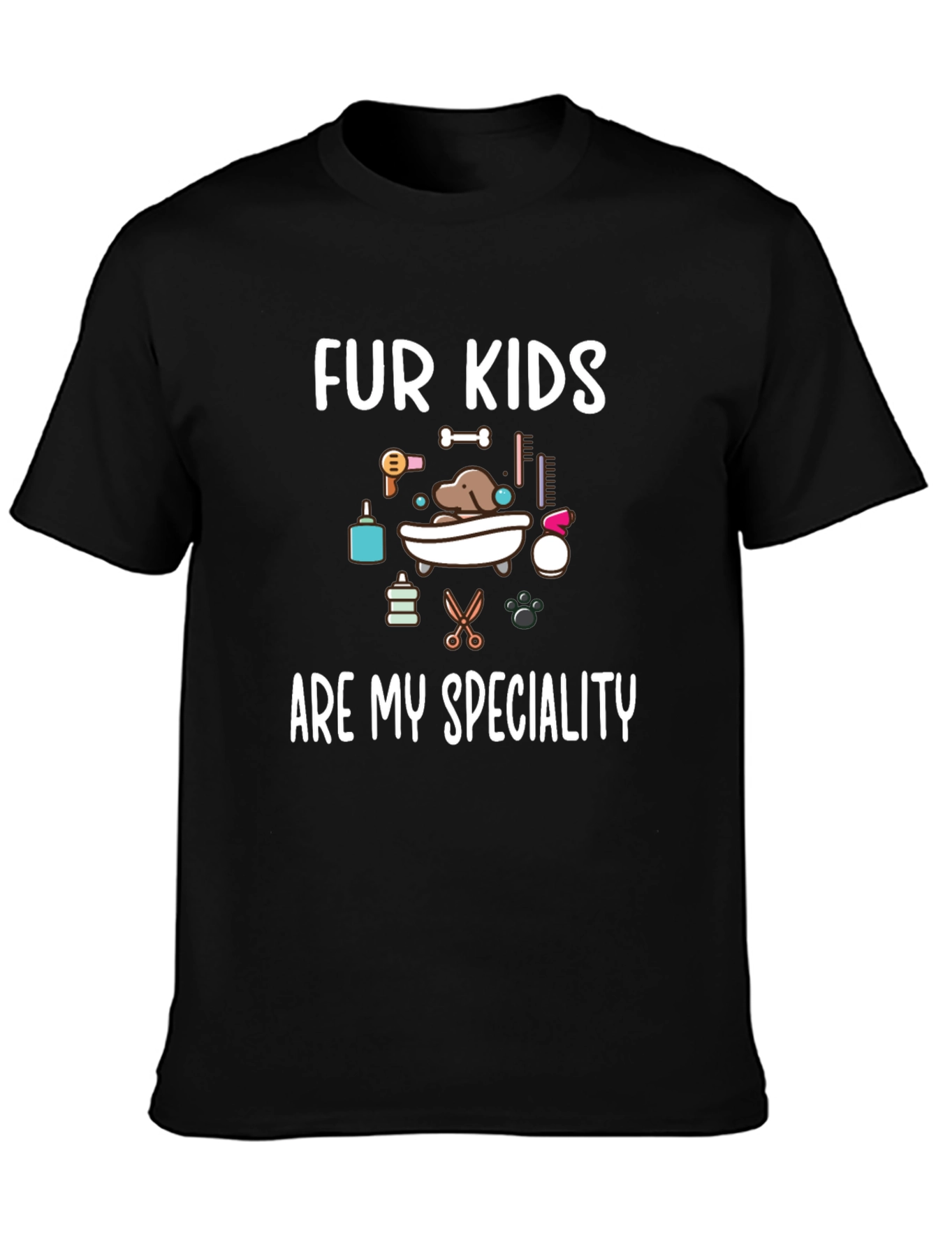 Fur Kids Are My Speciality Graphic Tee