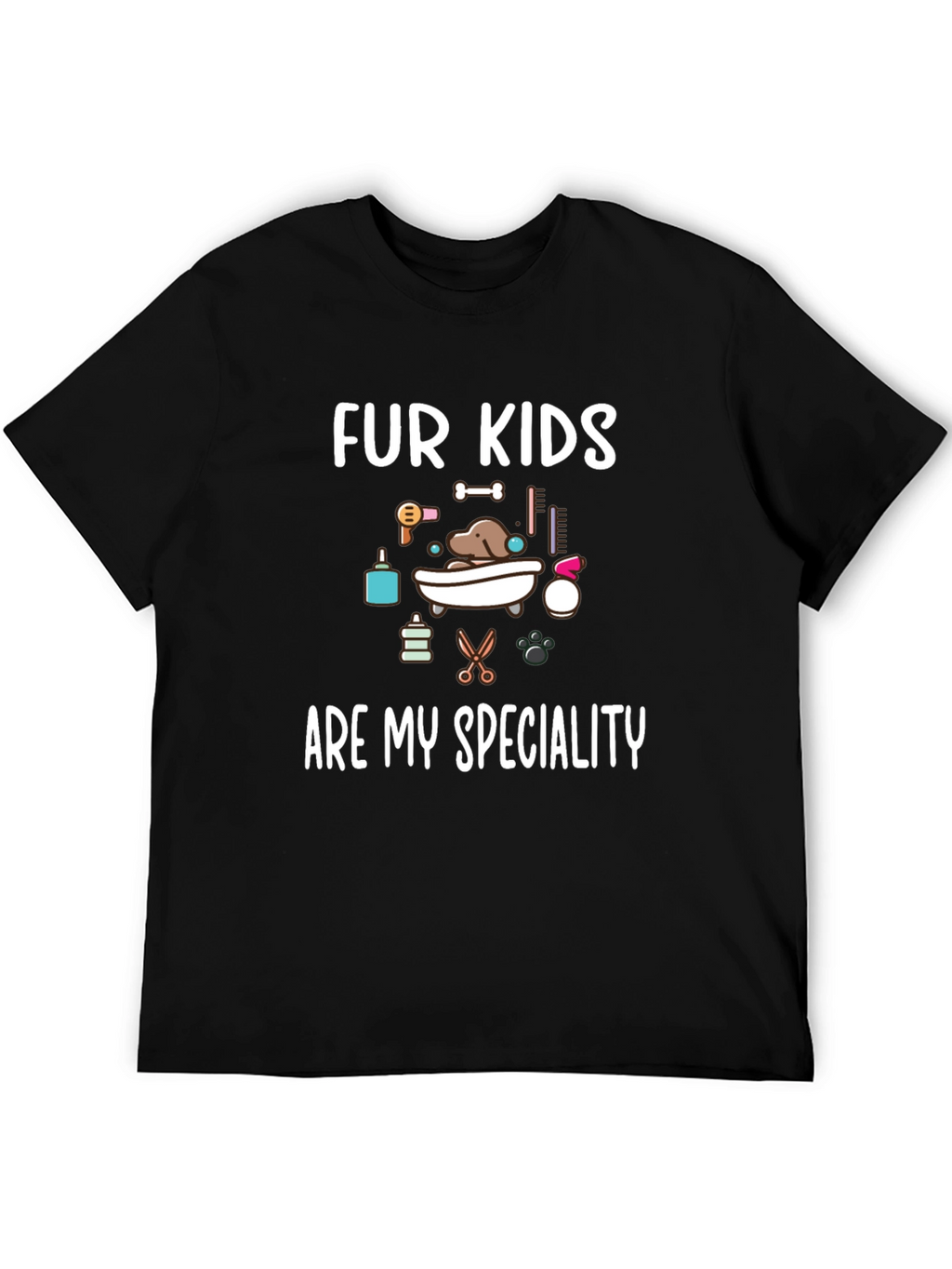 Fur Kids Are My Speciality Graphic Tee