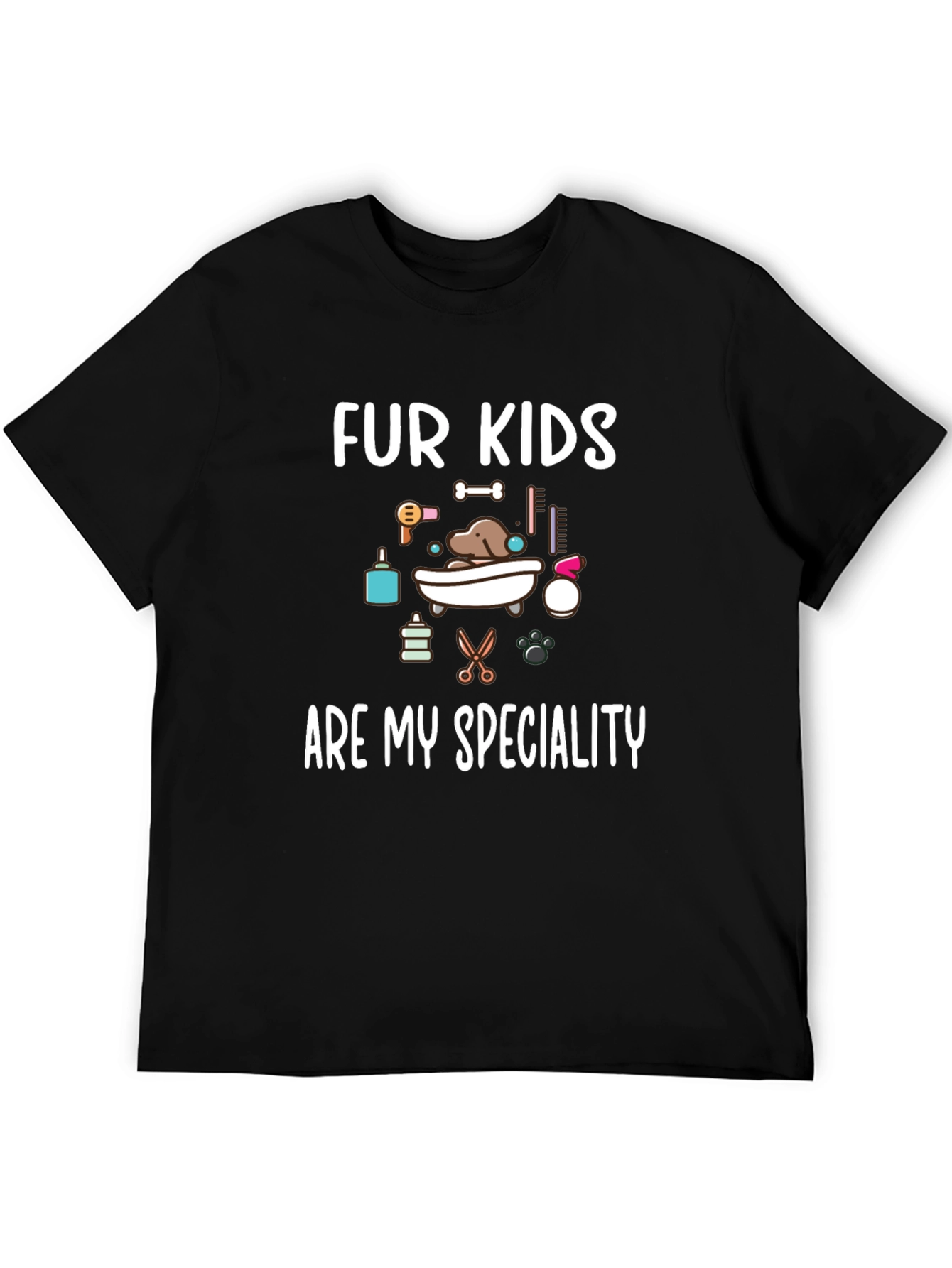 Fur Kids Are My Speciality Graphic Tee