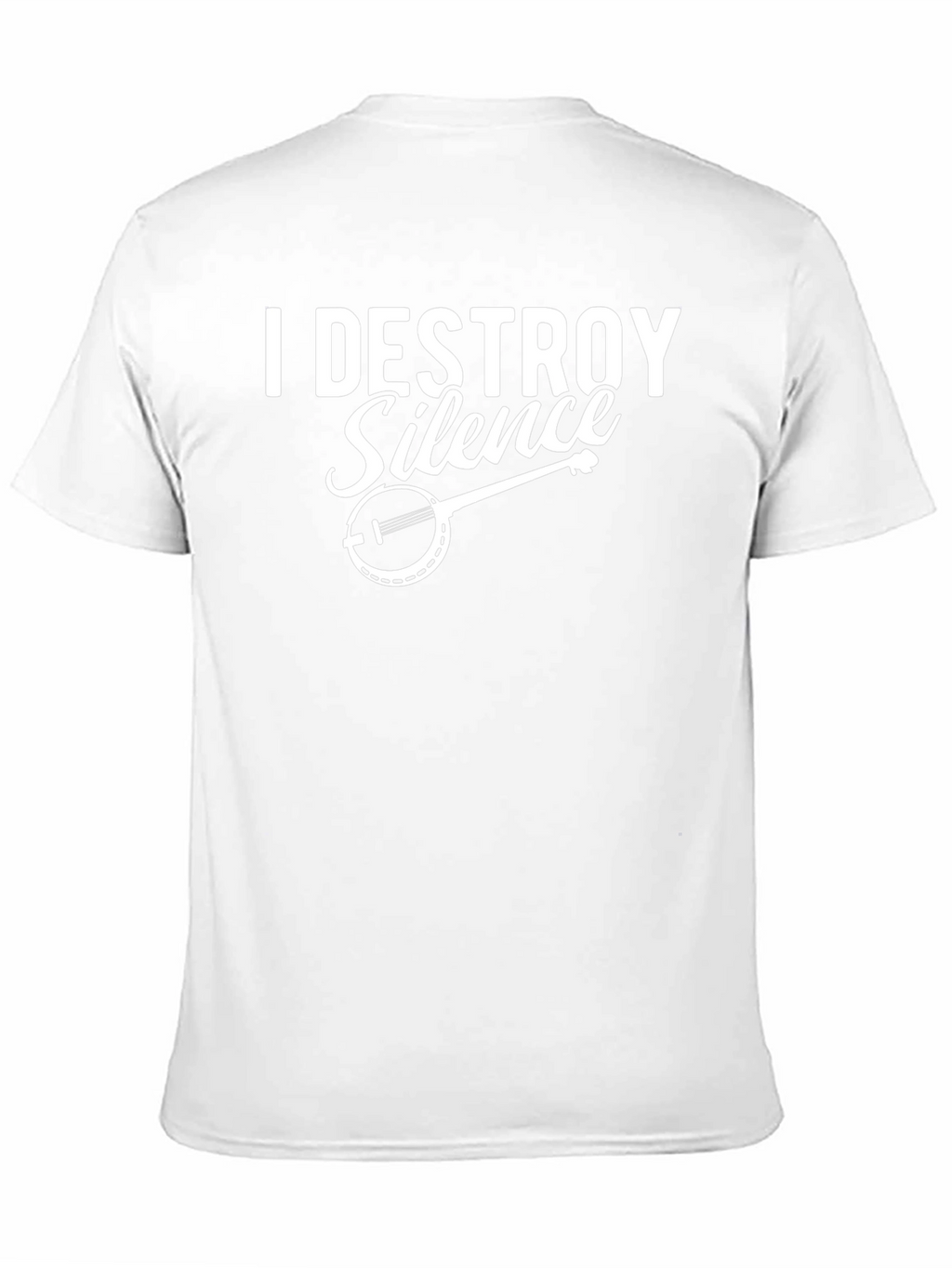 I Destroy Silence Banjo T-Shirt