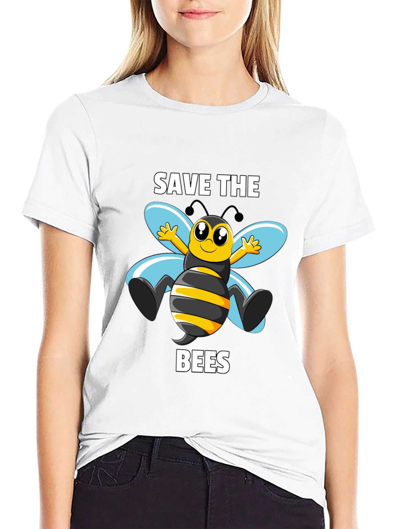 Save the Bees Graphic T-Shirt