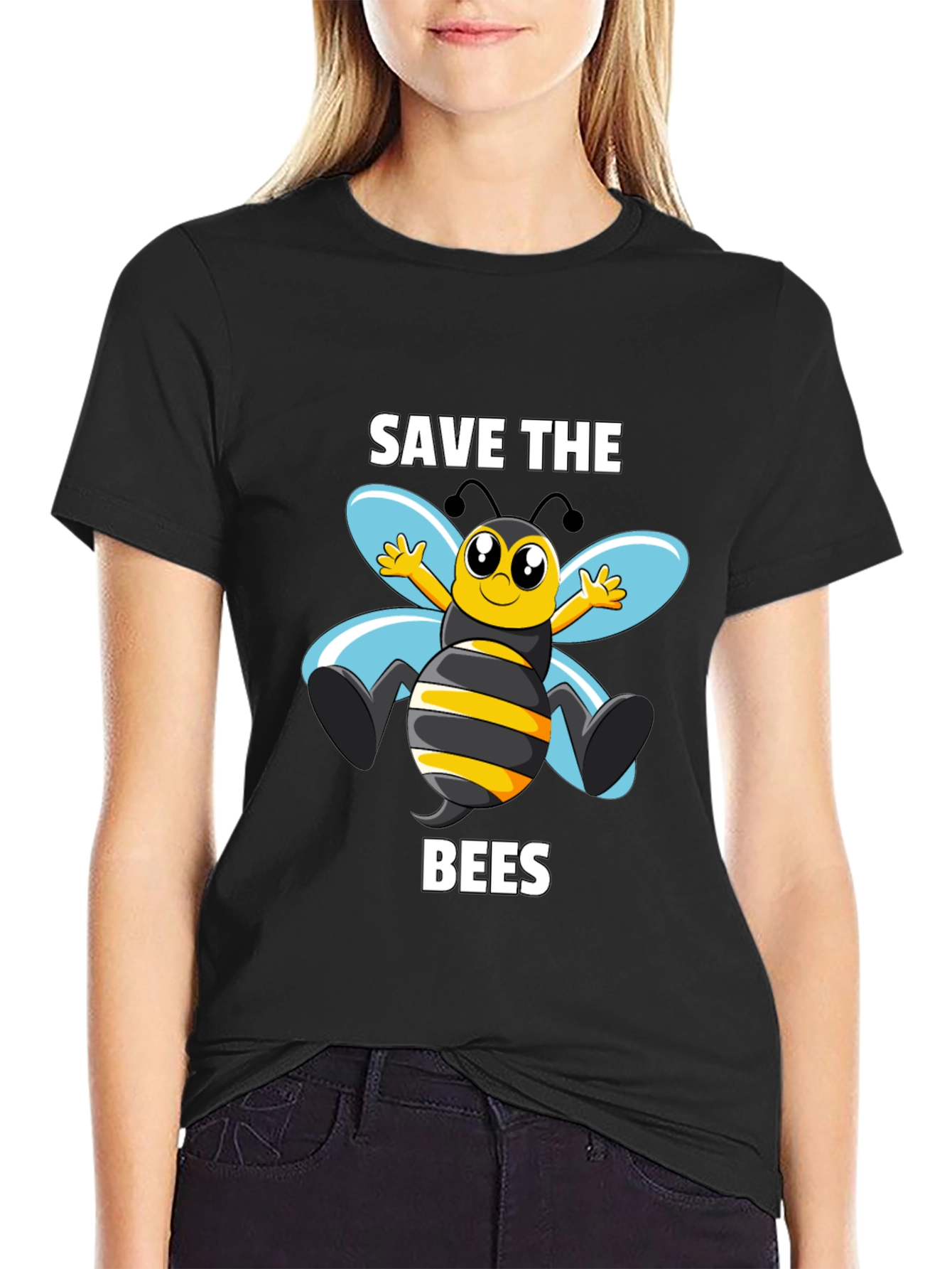 Save the Bees Graphic T-Shirt