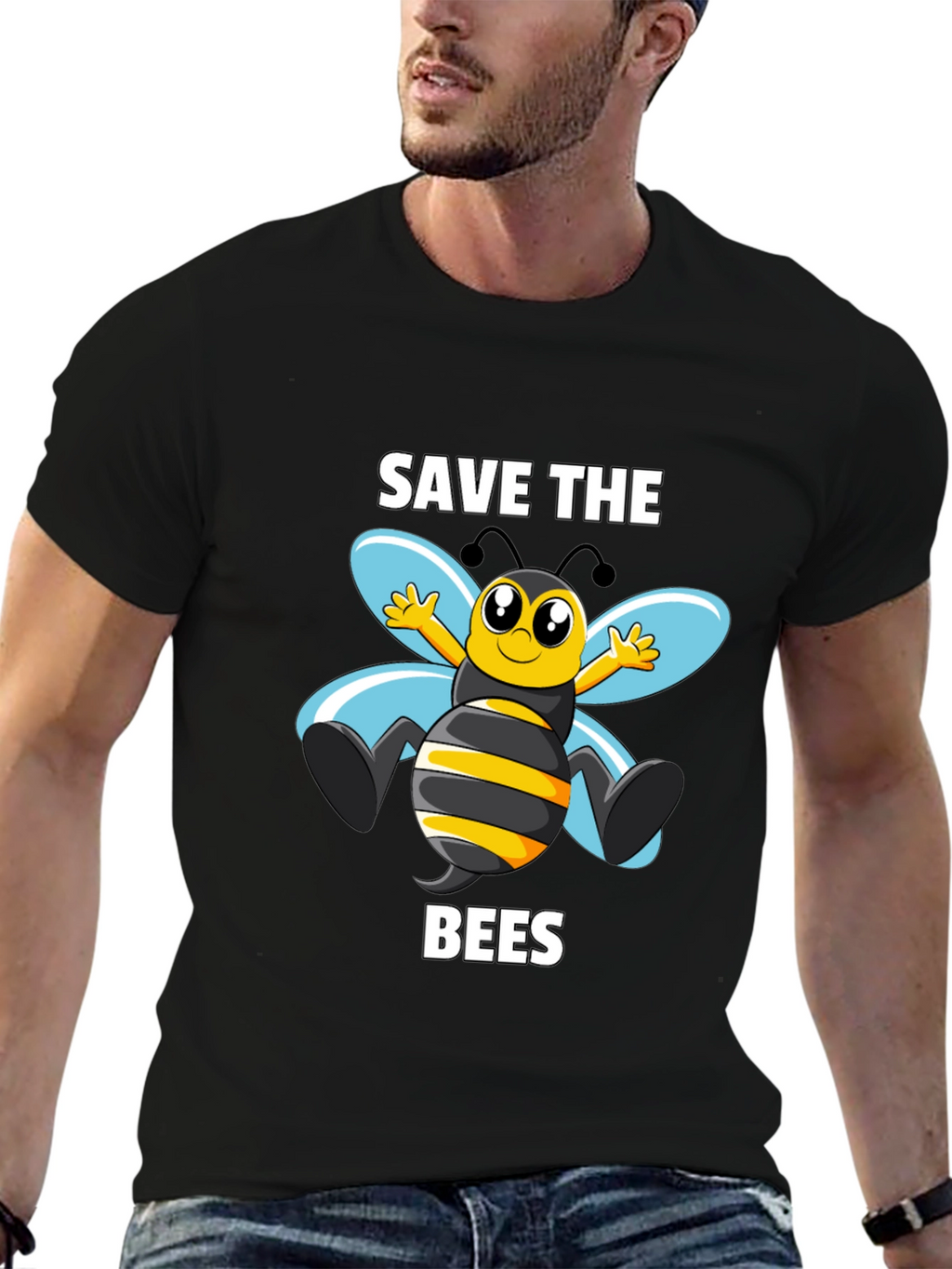Save the Bees Graphic T-Shirt