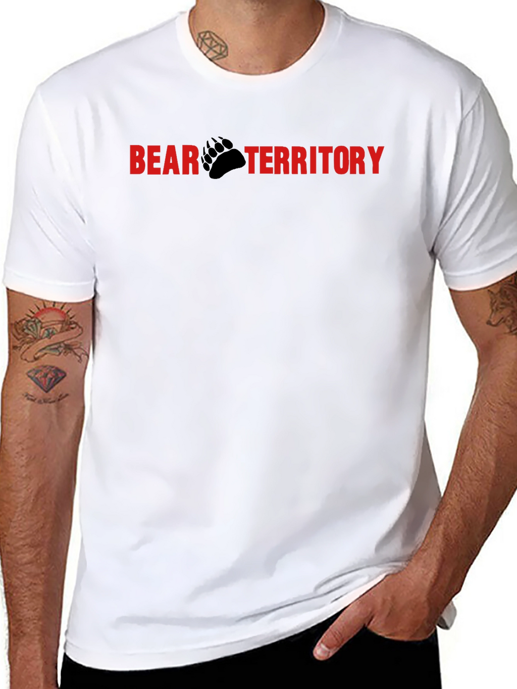 Bear Territory T-Shirt - Black