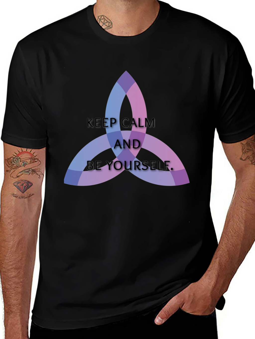 Keep Calm & Be Yourself Graphic Tee