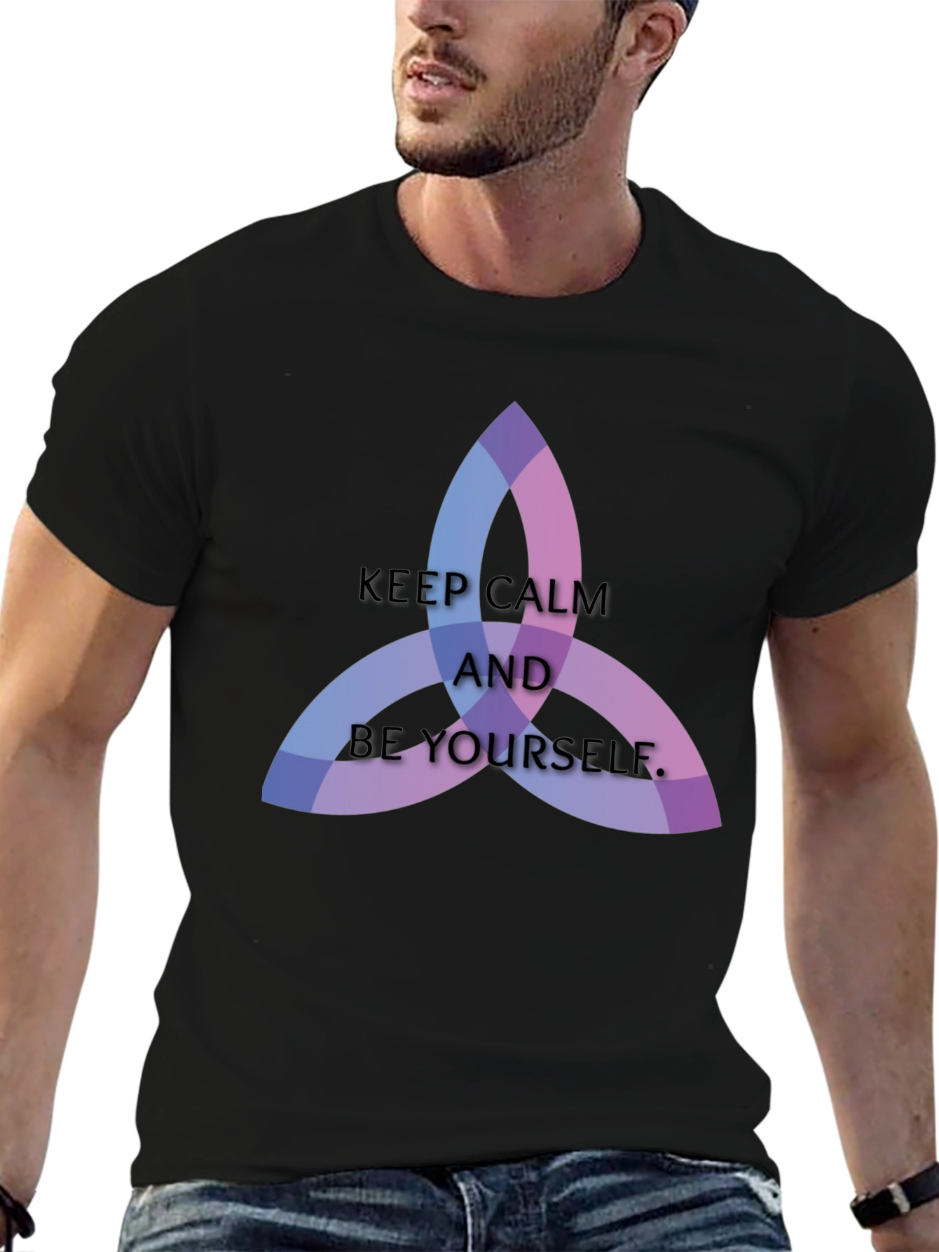 Keep Calm & Be Yourself Graphic Tee