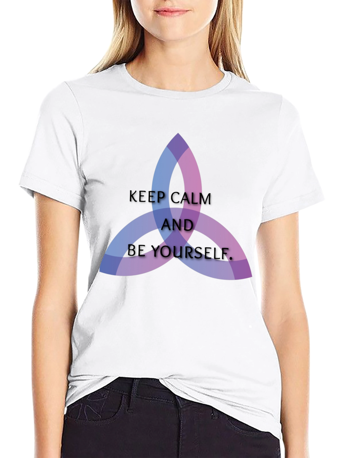 Keep Calm & Be Yourself Graphic Tee