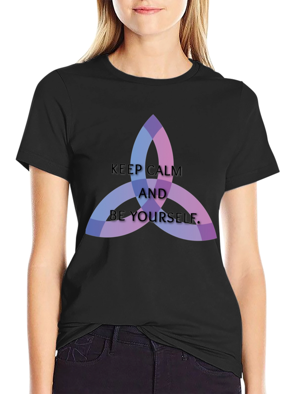 Keep Calm & Be Yourself Graphic Tee