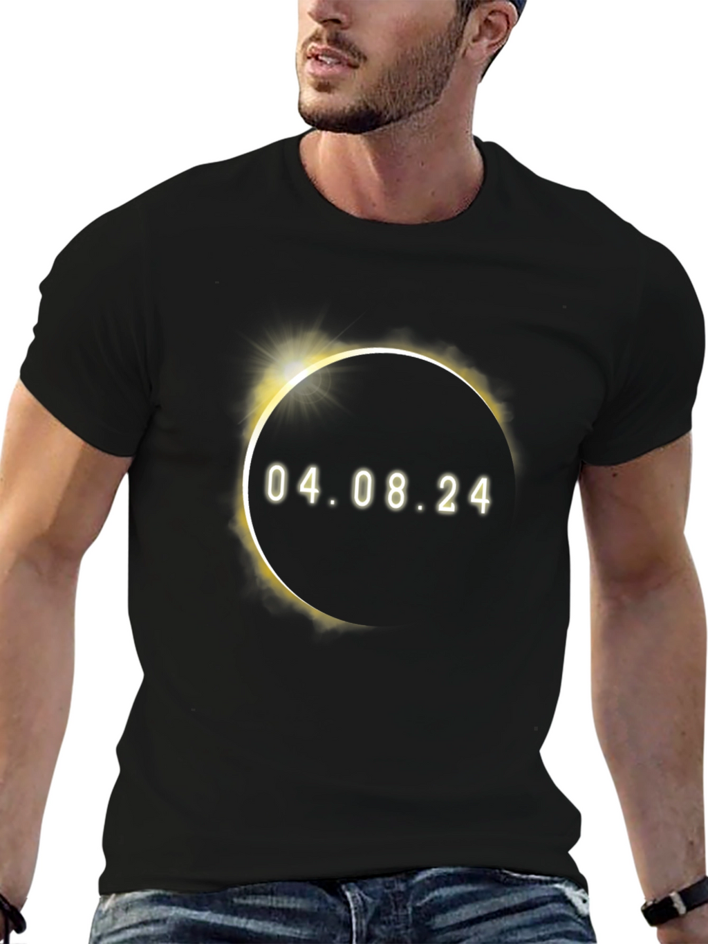 Solar Eclipse 04.08.24 Graphic T-Shirt