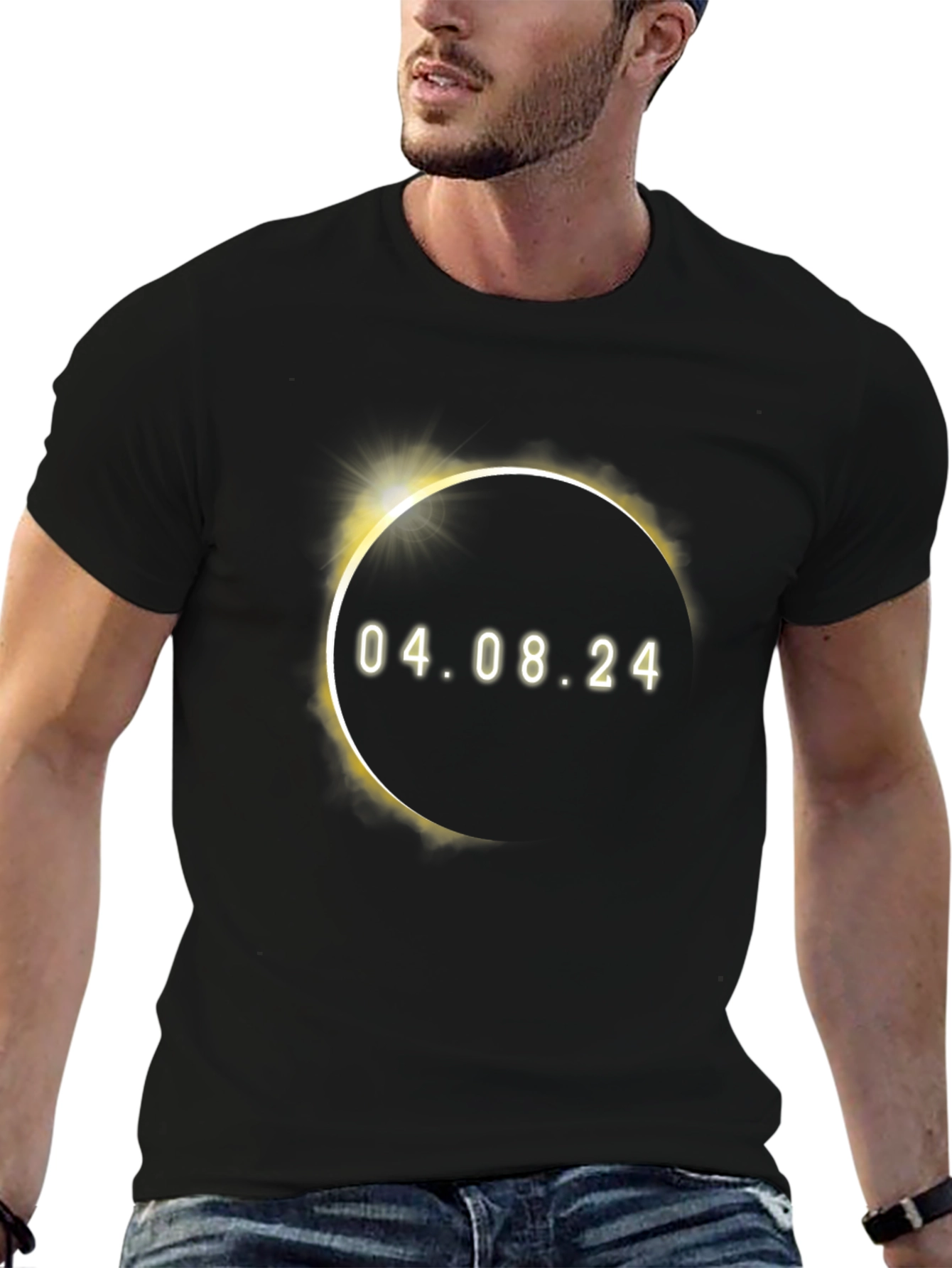 Solar Eclipse 04.08.24 Graphic T-Shirt