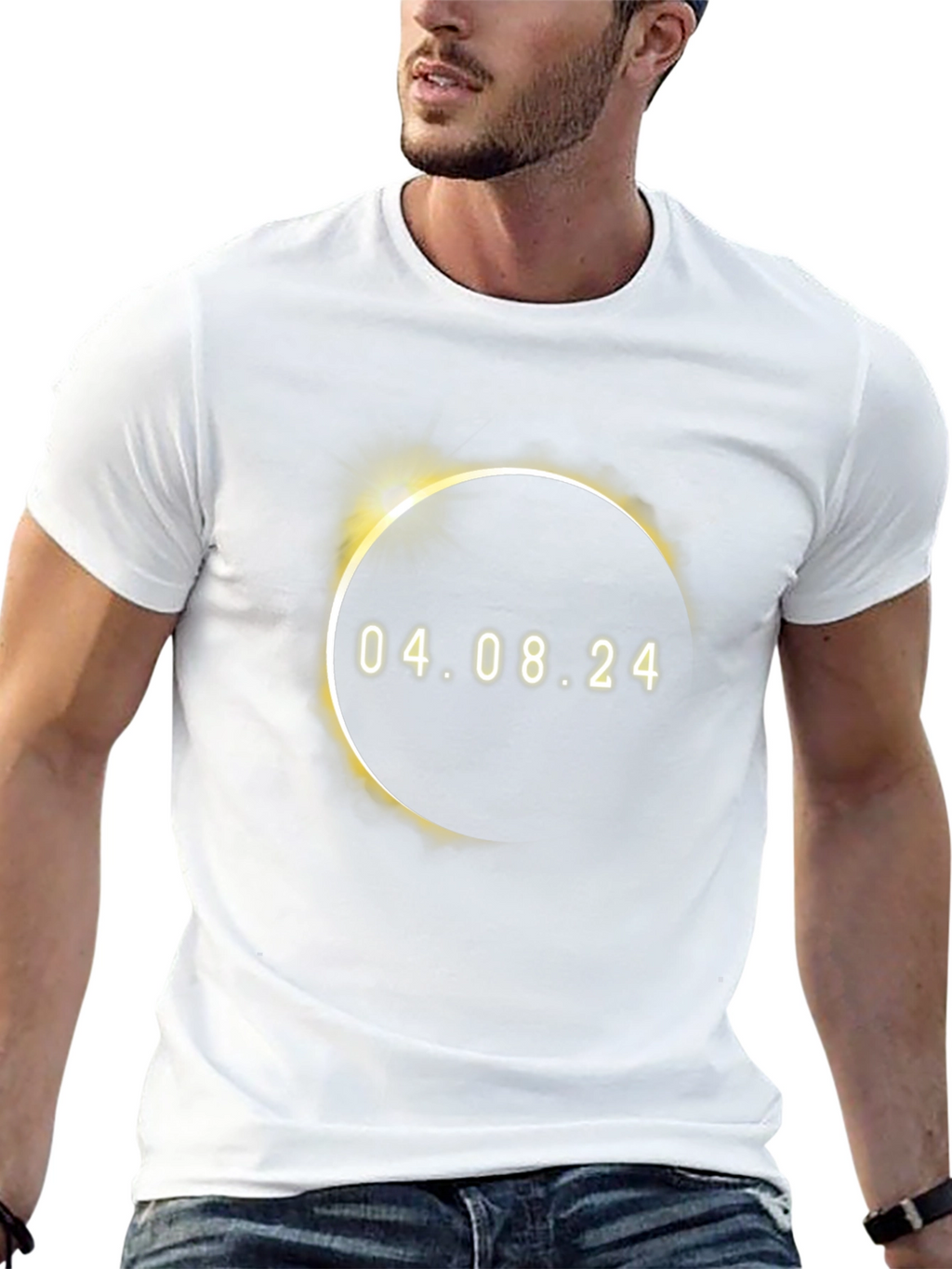 Solar Eclipse 04.08.24 Graphic T-Shirt