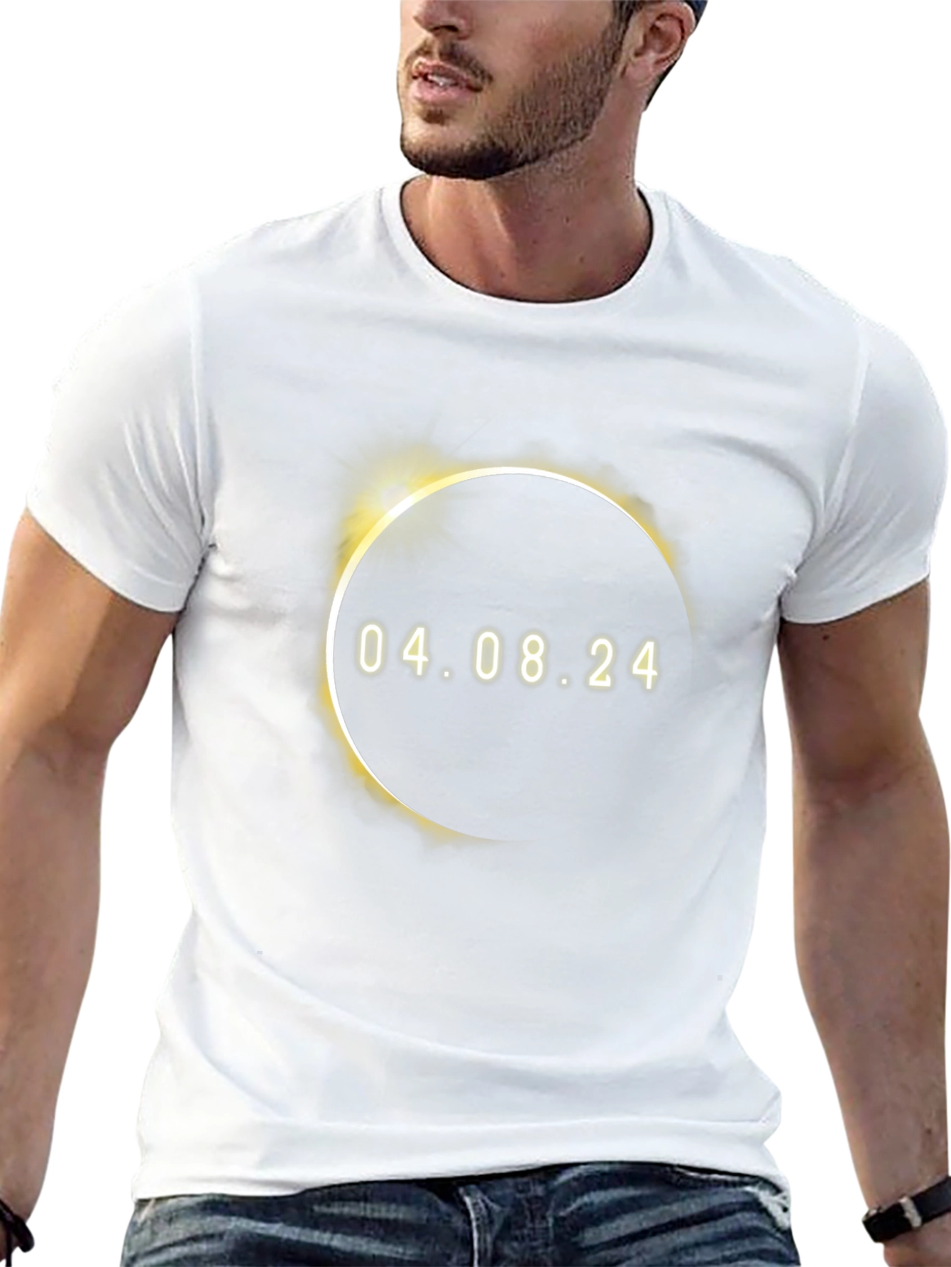 Solar Eclipse 04.08.24 Graphic T-Shirt