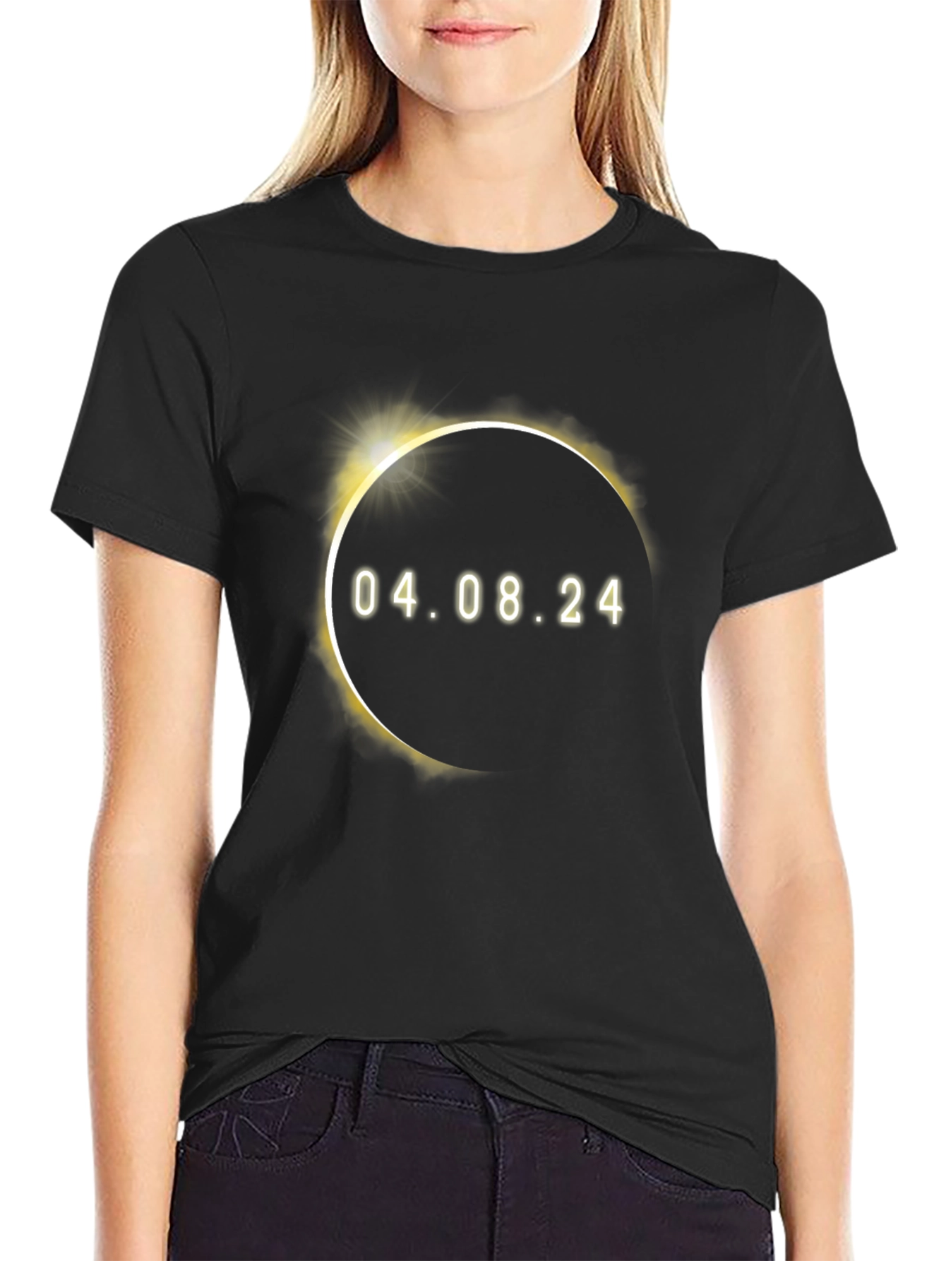 Solar Eclipse 04.08.24 Graphic T-Shirt
